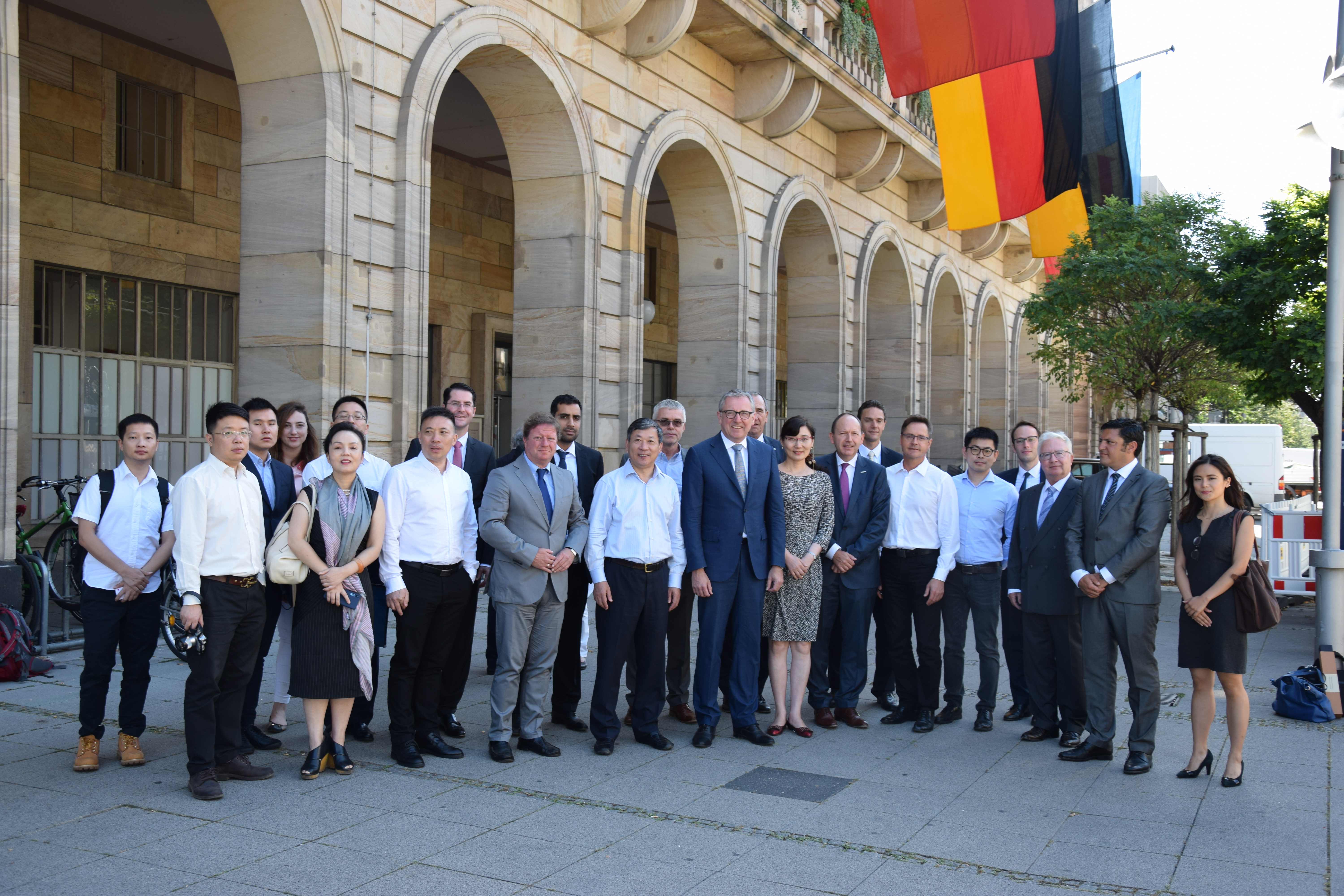 Visit of an official delegation from Chongqing to Mannheim