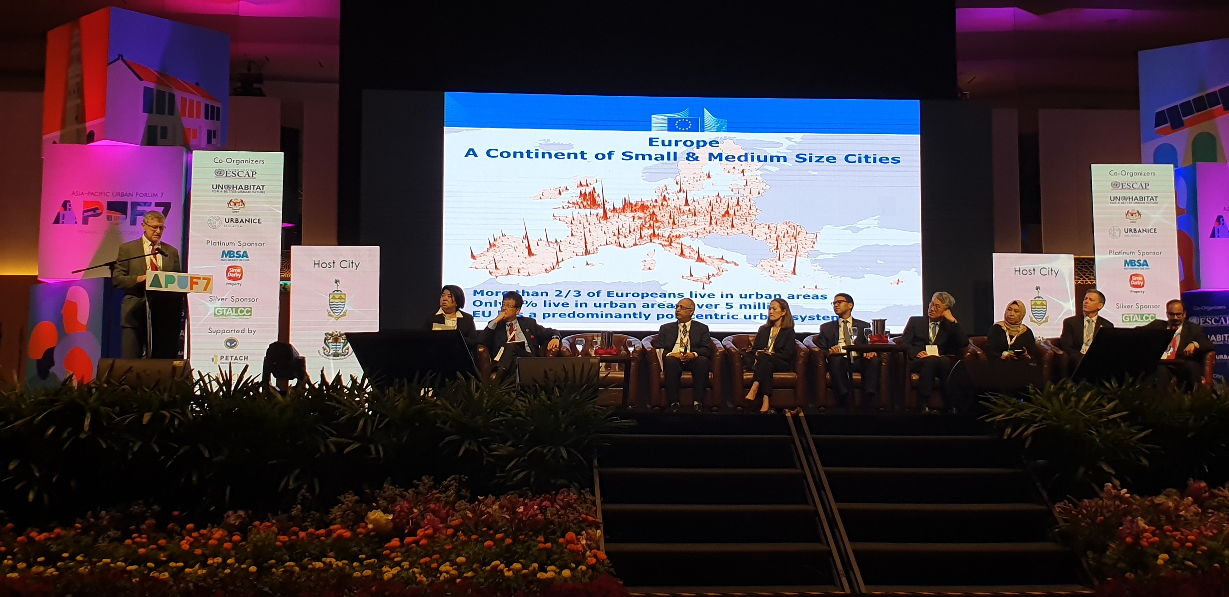 IUC-Asia engaging with key urban development experts at the Seventh Asia-Pacific Urban Forum (APUF-7), Penang, Malaysia