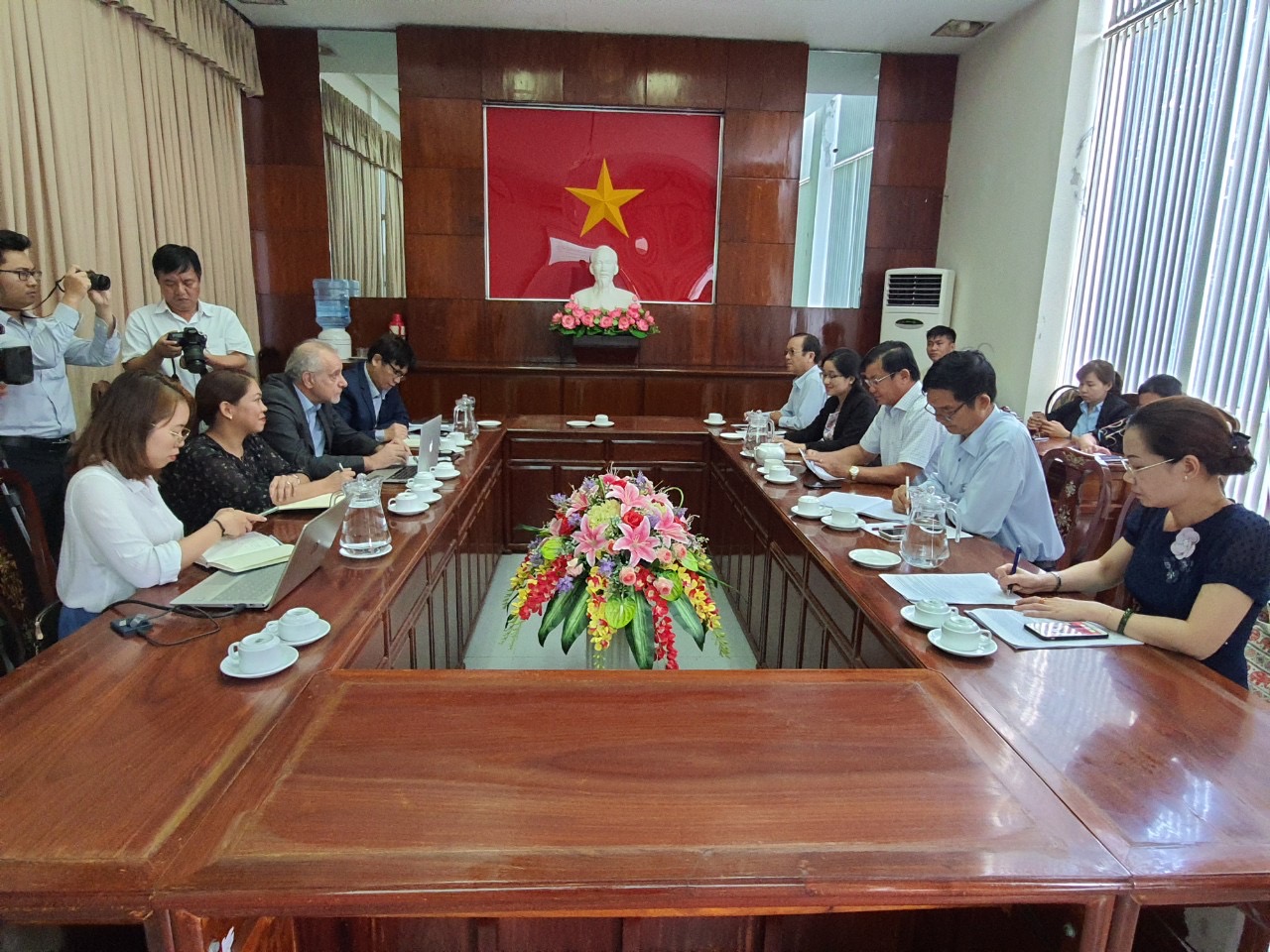 IUC Asia and UN-Habitat visit pilot cities in Vietnam