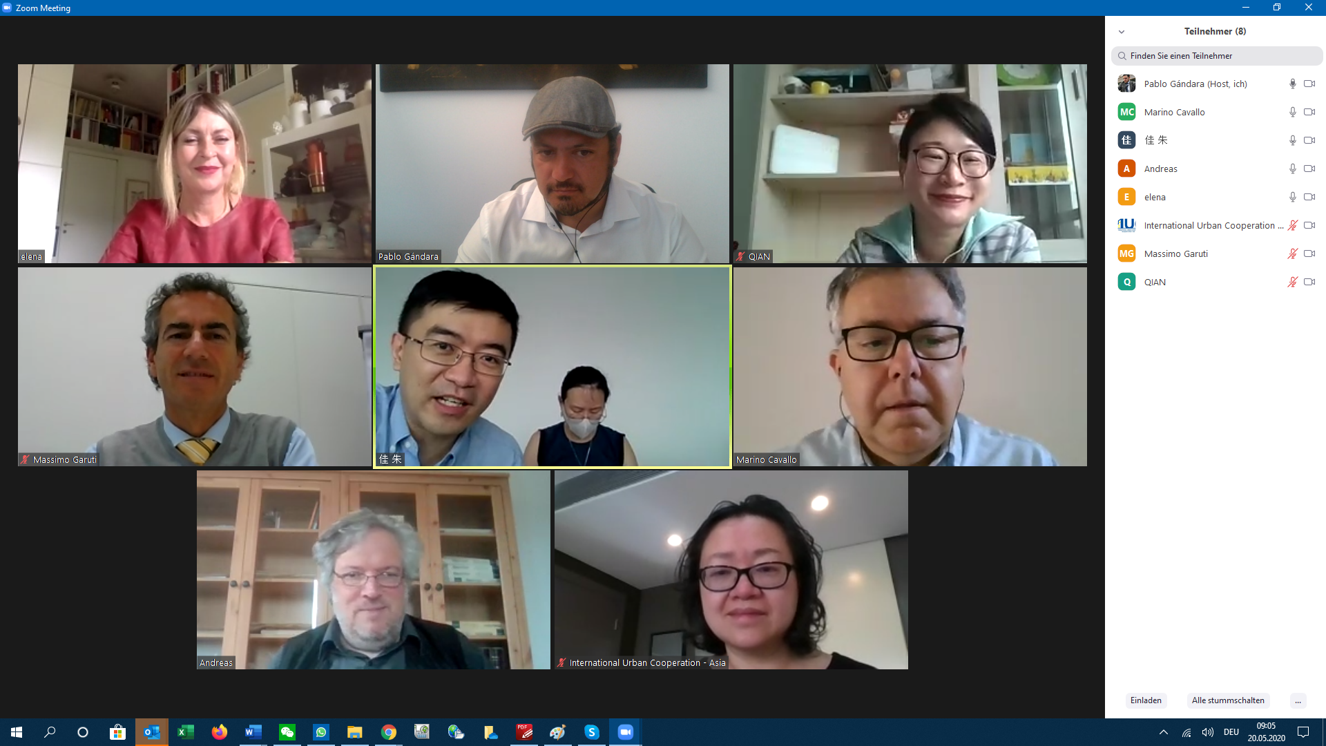 Guangzhou and Bologna Virtual Meeting on Industrial Design